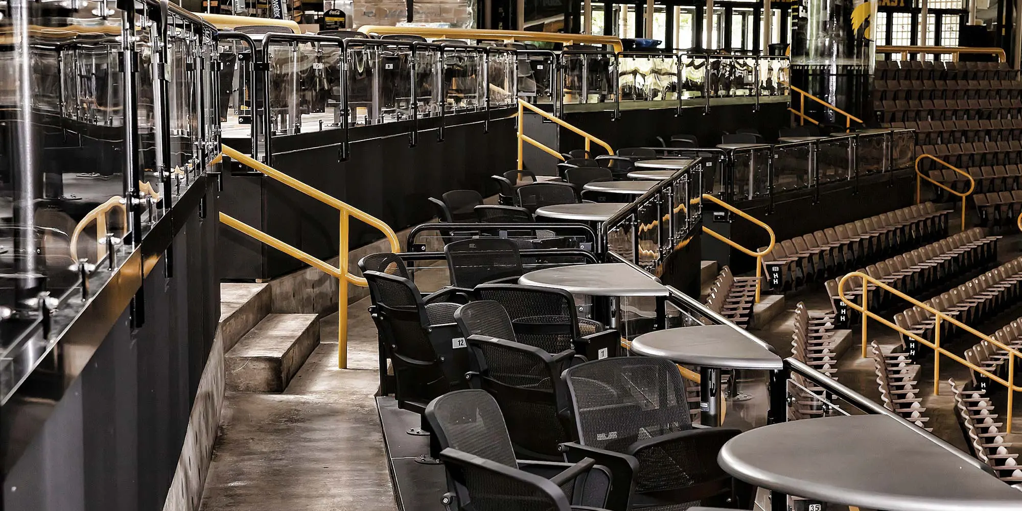 Carver Terrace Seating Side View View